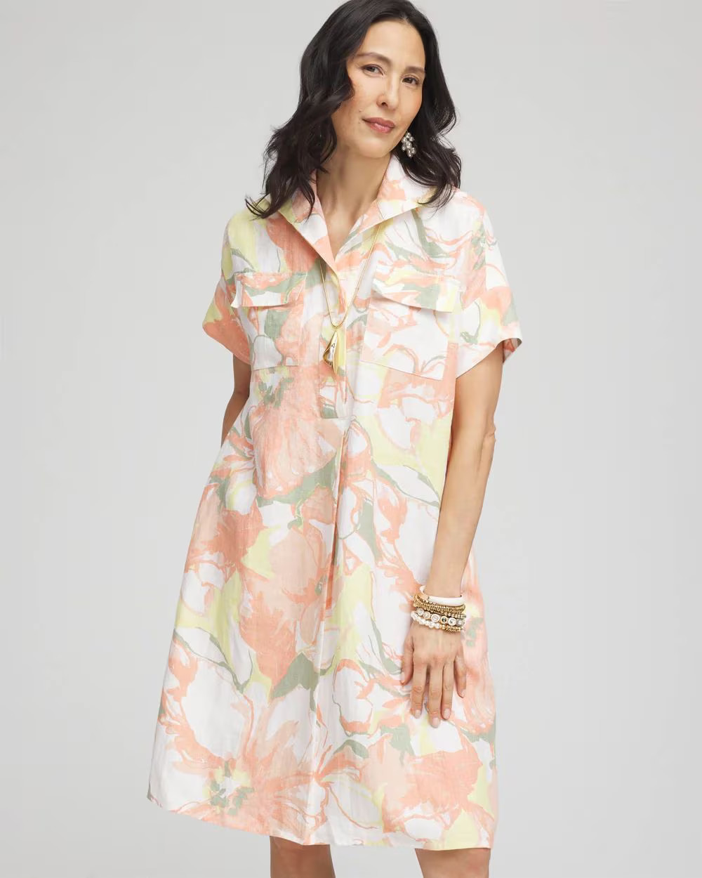 Floral Linen Shirtdress | Chico's