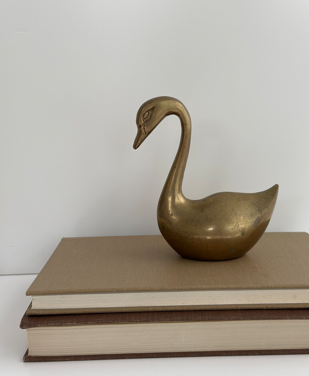 Vintage Brass Swan, Brass Duck, Brass Figurines | Etsy (US)