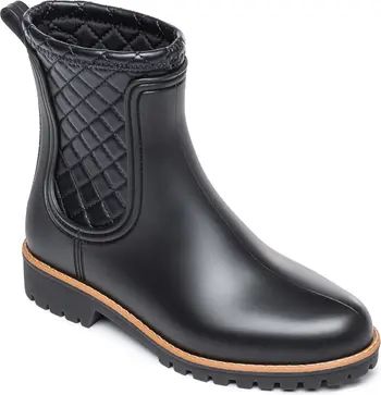 Zora Waterproof Quilted Rain Boot | Nordstrom