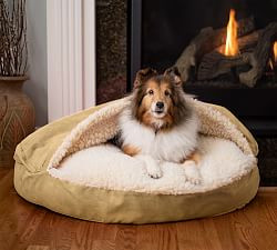Round Pet Cave Dog Bed | Pottery Barn (US)