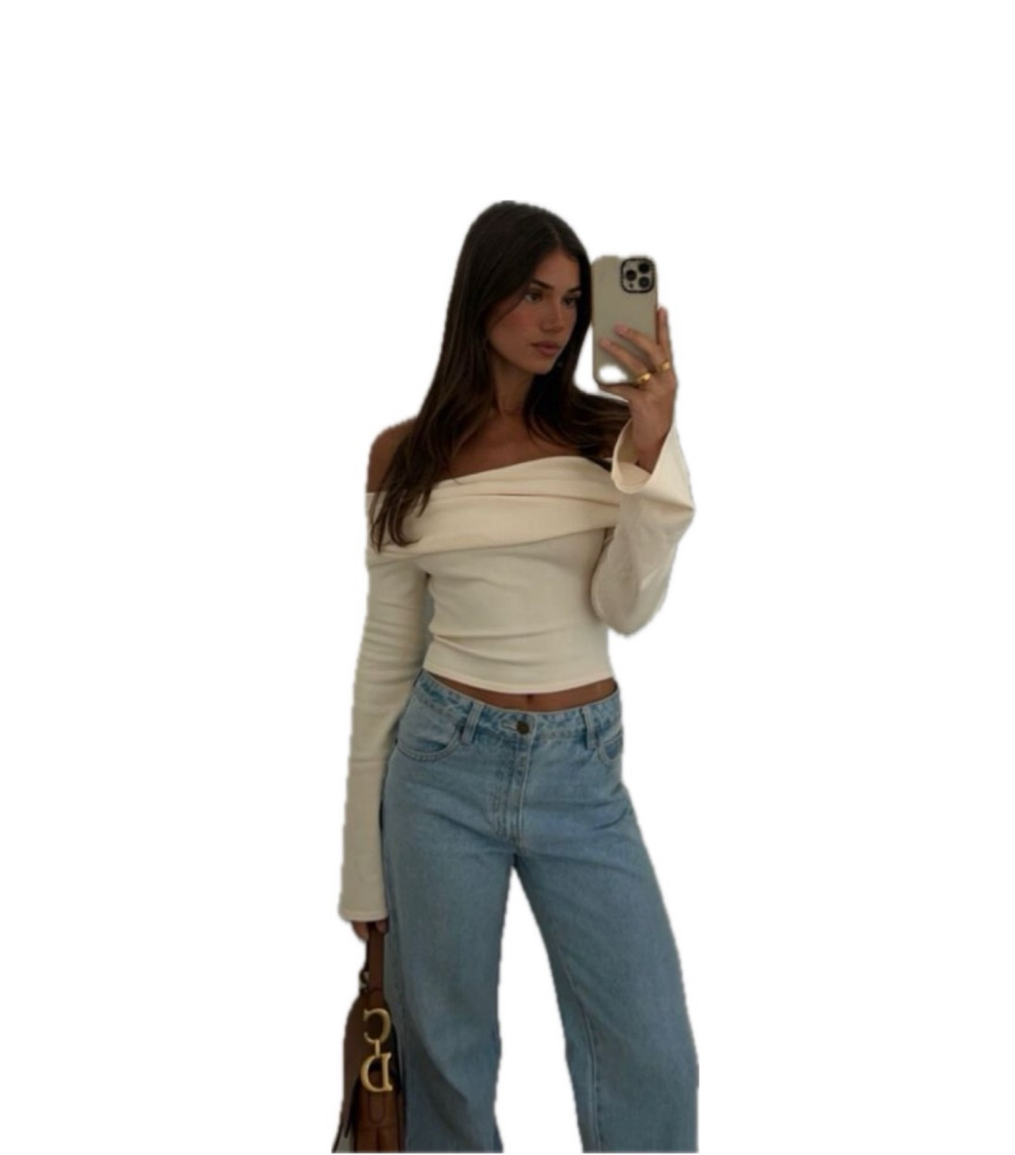 Cream off shoulder sweater, straight jeans 🍂🎧

#LTKMostLoved #LTKSpringSale #LTKGiftGuide