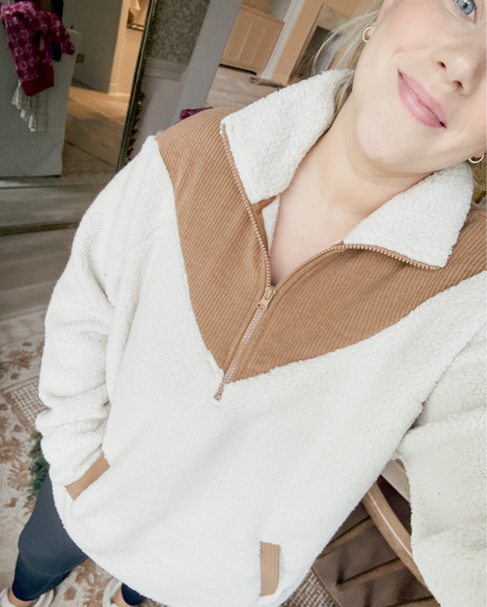 New Walmart fleece I’ll be wearing on repeat! Size up for a longer oversized look. 

THEBLOOMINGNEST Walmart fleece cozy 

#LTKStyleTip #LTKMidsize #LTKSeasonal