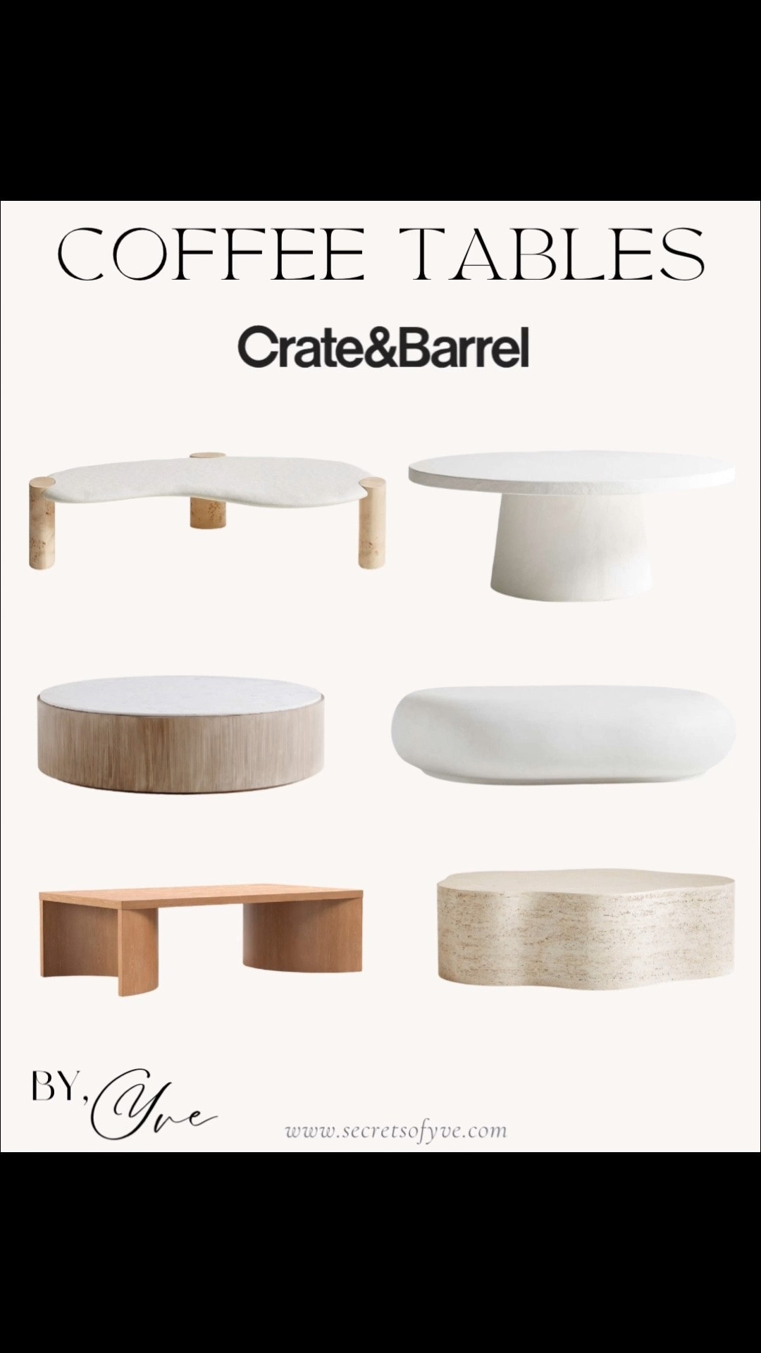SecretsofYve: Gorgeous coffee table and functional home decor @crate&barrel 
#Secretsofyve #ltkgiftguide
Always humbled & thankful to have you here.. New posts daily at 3pm & 4:15pm EST. 
CEO: PATESI Global & PATESIfoundation.org
@secretsofyve : where beautiful meets practical, comfy meets style, affordable meets glam with a splash of splurge every now and then. I do LOVE a good sale and combining codes! #ltksalealert #ltku #ltkplussize #ltkmidsize #ltkover40 #ltkpetite #ltktall #ltkvlog #ltkmens  #ltkmomlife secretsofyve

#LTKSeasonal #LTKHome #LTKWedding