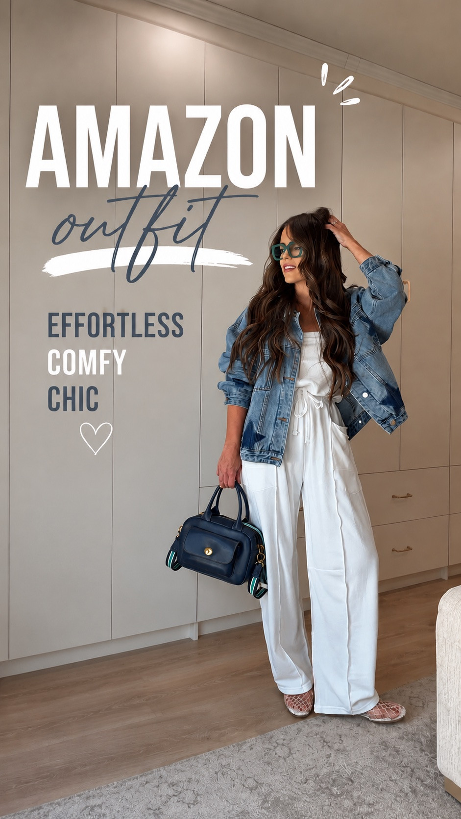 This Amazon jumpsuit is one of my favorites! Wearing a small in both - shoes are true to size

Causal outfit, summer, denim jacket,

#LTKootd #LTKgrwm #LTKPetite