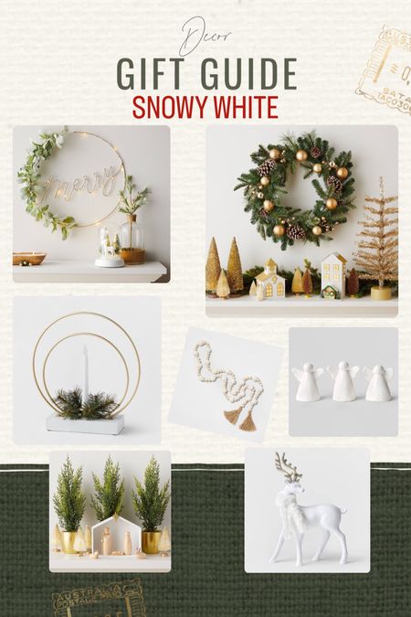 Snowy White Holiday Decor ✨

#LTKSeasonal #LTKhome #LTKHoliday