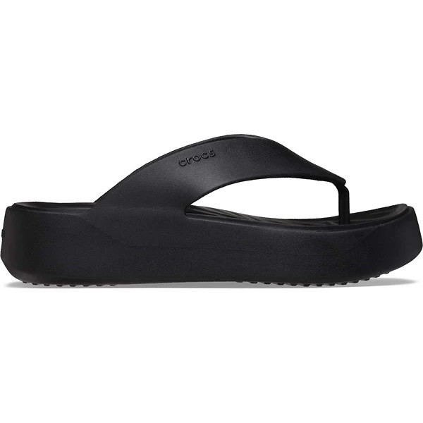 Women's Crocs Getaway Flip Flop Sandals 11 Black | Scheels