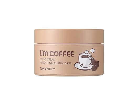 TONYMOLY I'm Coffee Gel To Cream Smoothing Scrub Mask, 100 ml | Amazon (US)