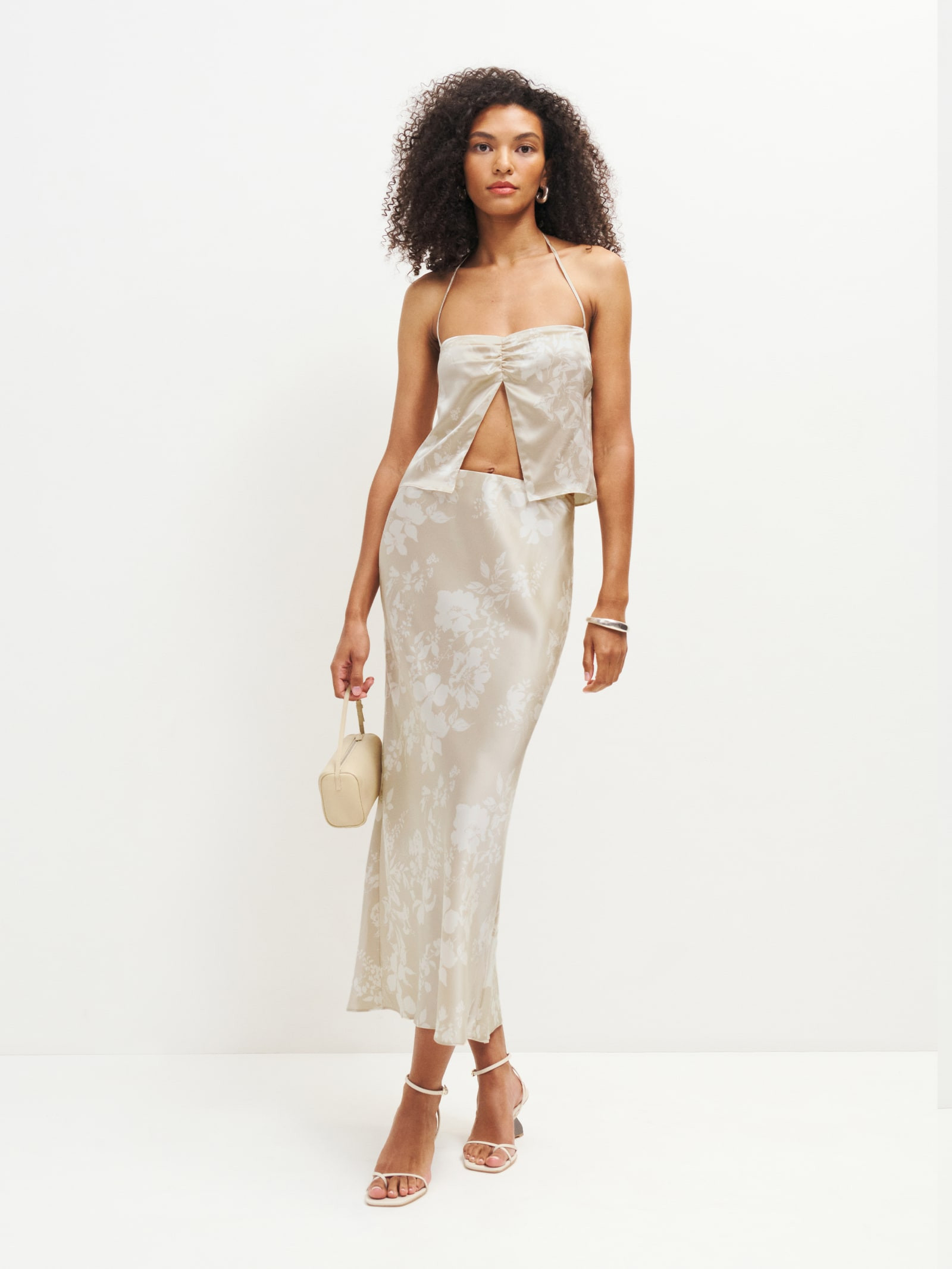 Beba Silk Two Piece | Reformation (Global)
