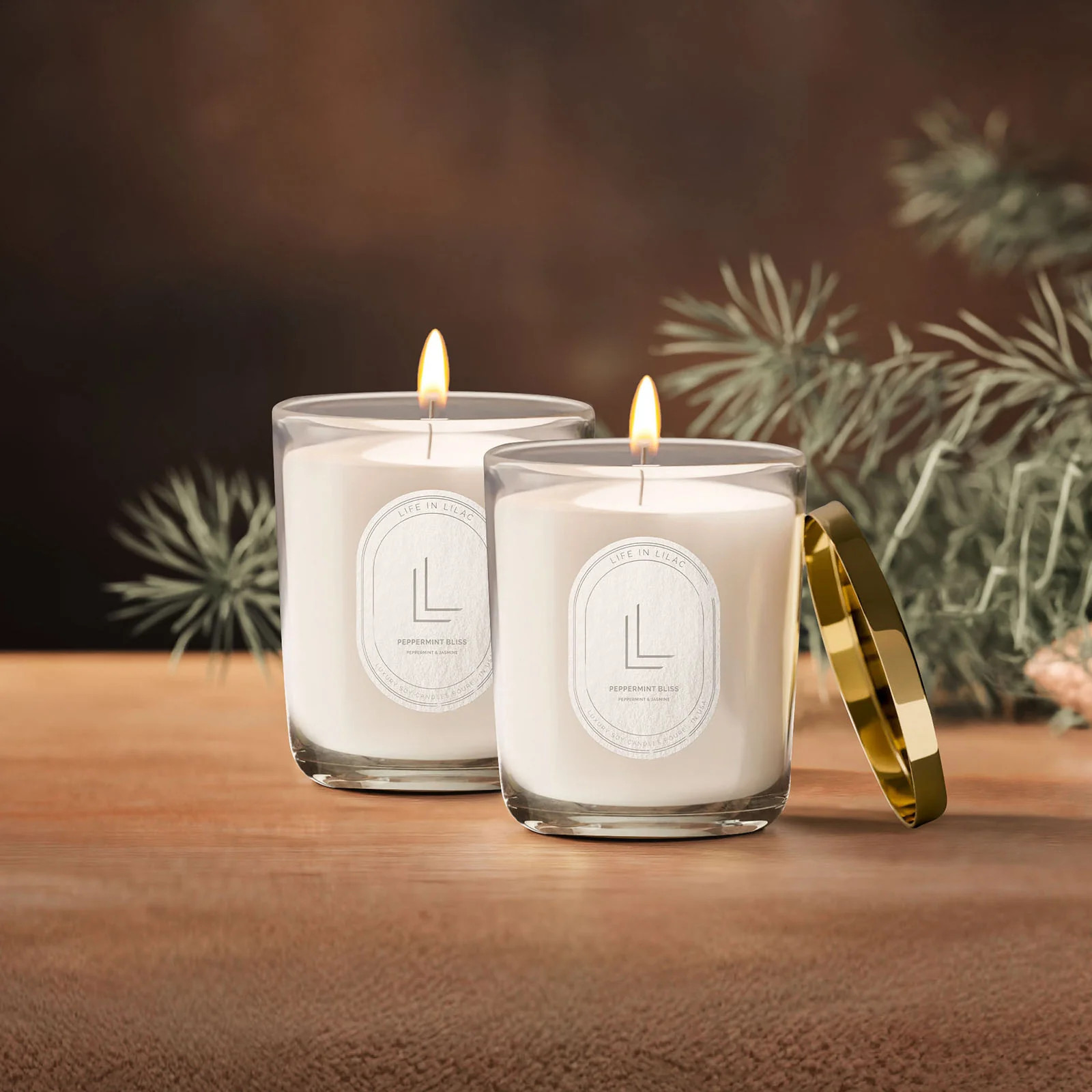 Peppermint Bliss Candle Bundle | Life In Lilac