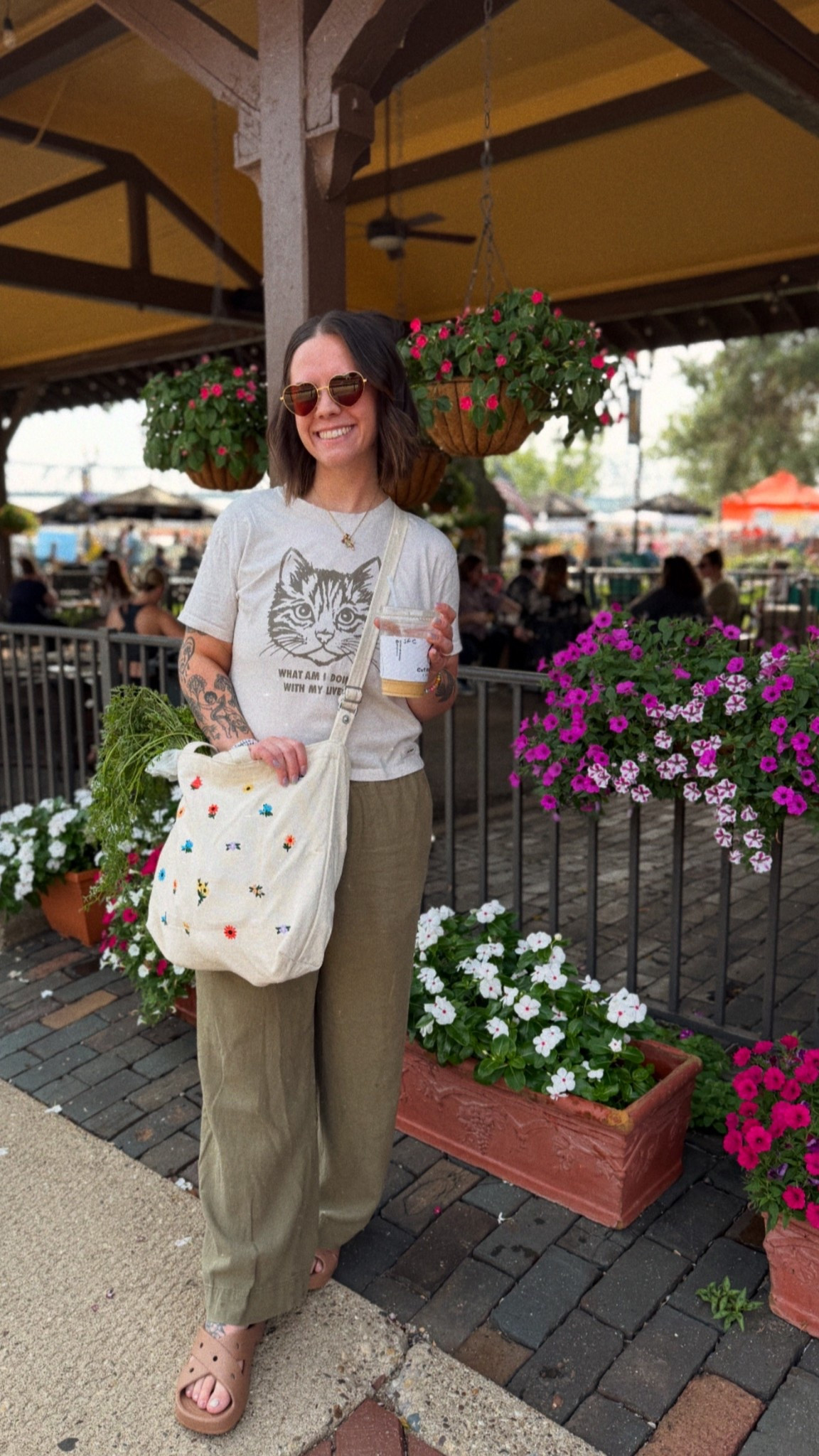 farmer’s market vibes ✨ wasn’t able to link the tee, but it’s a boxy crusher from life is good!

#LTKBeauty #LTKStyleTip #LTKSaleAlert