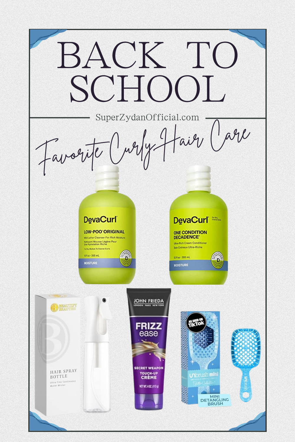 Taming the back-to-school morning rush starts with the right routine! Get your curls ready for picture day, recess, and everything in between with my absolute favorite curly hair care products. 

#BTS #CurlyHairCare #CurlyHair #TopCurlProducts #BacktoSchool 

 

#LTKStyleTip #LTKBeauty #LTKKids