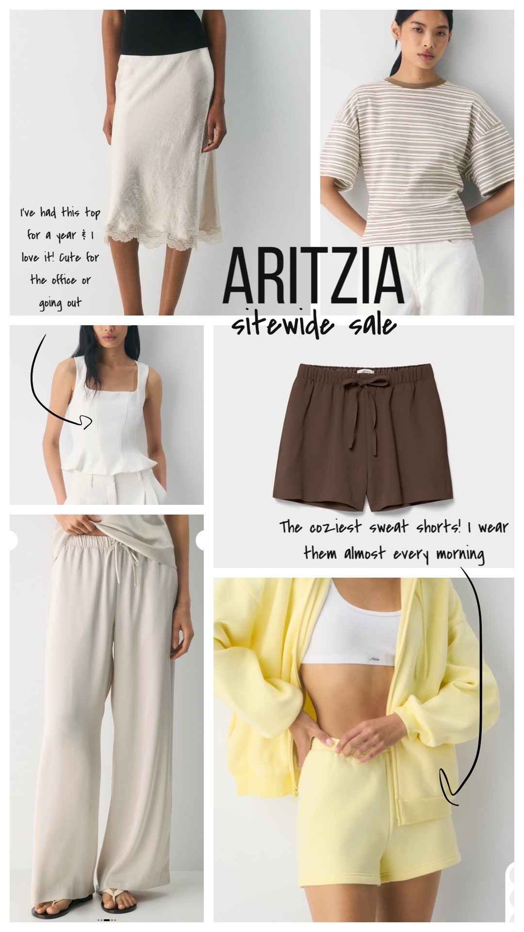 Aritzia’s site-wide sale starts today! 🖤 I linked some pieces I’m eyeing and a couple of items I love & wear often. Don’t wait to add your faves to cart!

#LTKootd #LTKstorytime #LTKSaleAlert