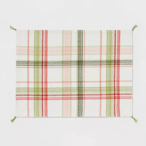 Cotton Plaid Placemat - Threshold™ | Target