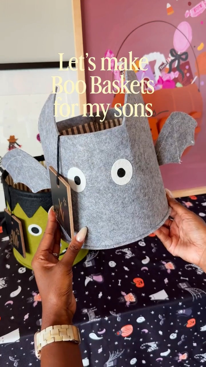 So, what is a Boo Basket? It is a fun basket that I make up for the kids full of festive activities and items to enjoy all season long. I give these to the kids on October 1st, but I'm giving you all an early look at all of inspo! If you're considering creating these little memory making extras, my biggest tip is to include all of those items you were going to get anyway. Snag some new spooky pajamas? Add them in! Did you want to get a new book to add to spooky story time? Add it in. I also love to use these baskets as opportunities to gift practical items like bubble bath and snack time essentials.

#LTKKids #LTKSeasonal #LTKmomlife