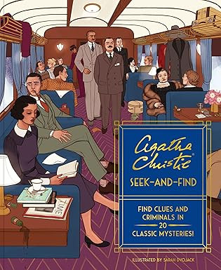 Agatha Christie Seek-and-Find: Find Clues and Criminals in 20 Classic Mysteries!      Paperback ... | Amazon (US)