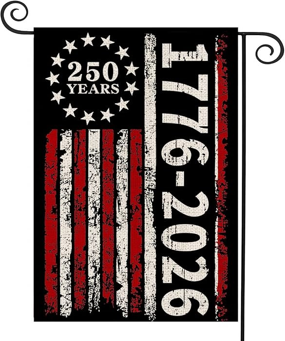 250 Anniversary Usa Garden Flags for Outside, 250 Anniversary USA Flag 1776-2026 250 Year America... | Amazon (US)