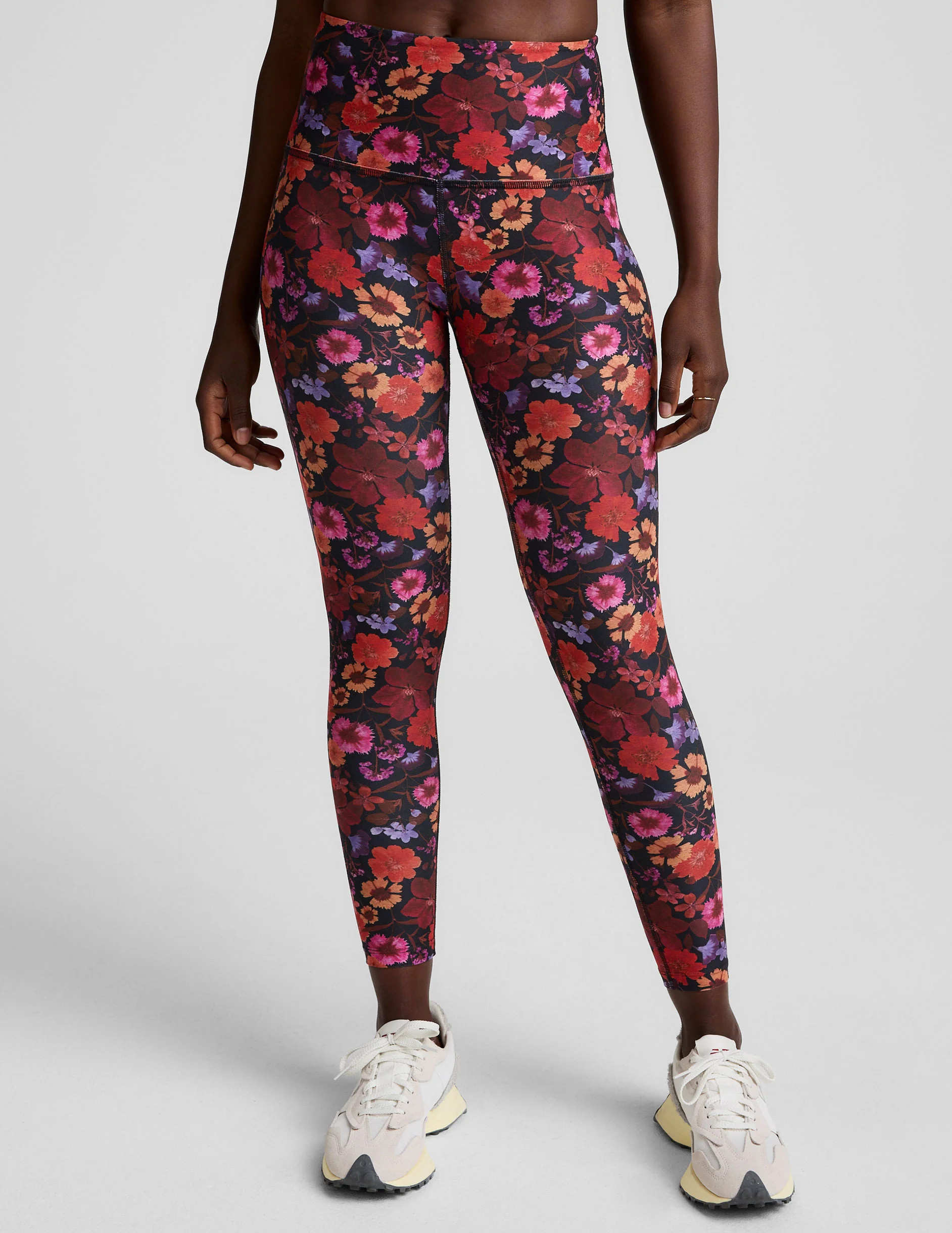 Summer Bouquet SoftMark High Waisted Midi Legging | Beyond Yoga | Beyond Yoga