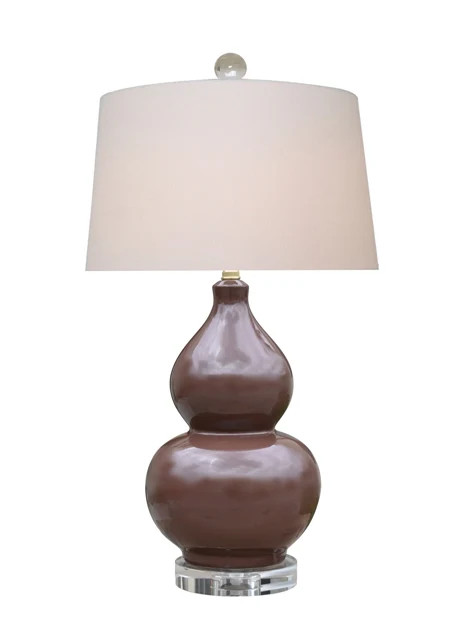 Mintwood Home Brown Gourd Lamp | Mintwood Home LLC - mintwoodhome.com