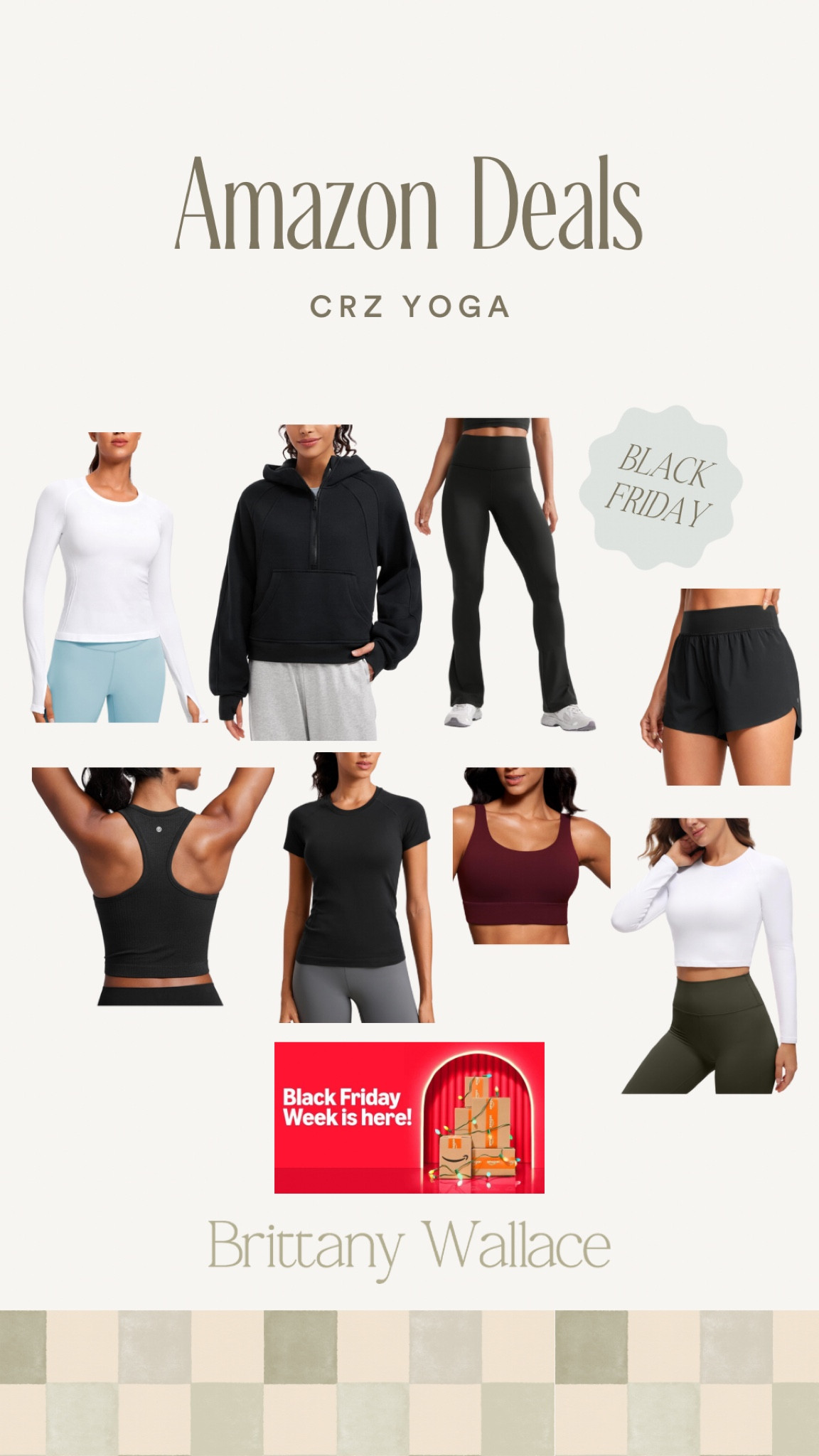 Amazon, CRZ YOGA Black Friday deals! Find more on my Amazon storefront! 
black friday, amazon black friday, women’s athletic wear, athleisure, CRZ YOGA

#LTKActive #LTKSaleAlert #LTKFindsUnder50