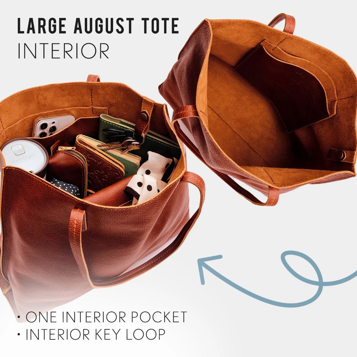 August Tote | Portland Leather Goods | Portland Leather Goods (US)