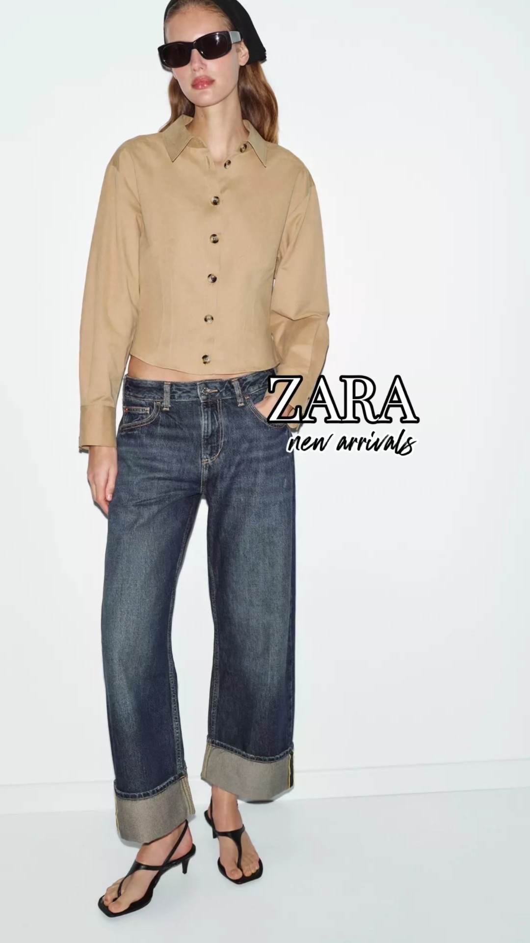 @Zara new arrivals, dark wash denim, cuffed jeans, plaid shirt, suede jackets, oversized blazer

#LTKSeasonal