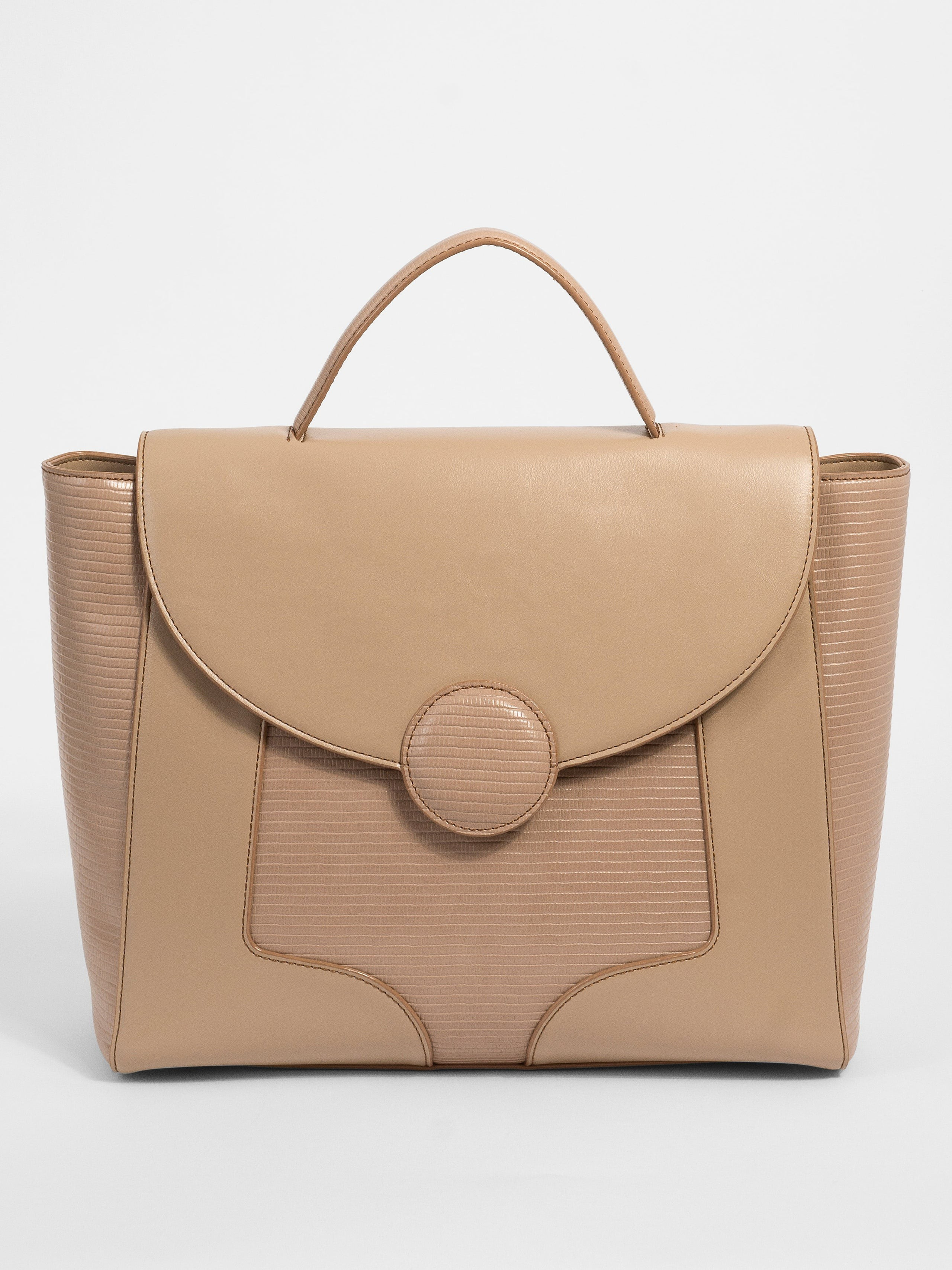 The Jaclyn Bag—Taupe Croc | Create and Cultivate