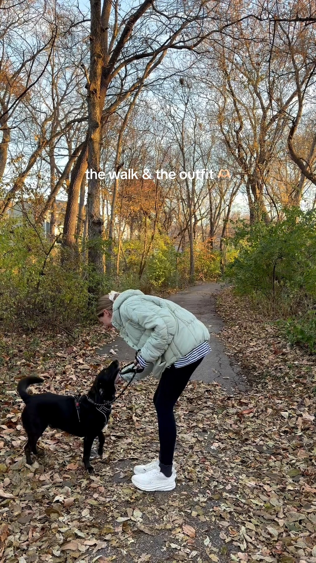 the walk & the outfit on a chilly November morning 🫶🏻

#LTKFindsUnder100 #LTKTall #LTKActive