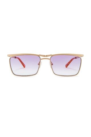 Le Specs Nemesis in Gold & Lilac from Revolve.com | Revolve Clothing (Global)