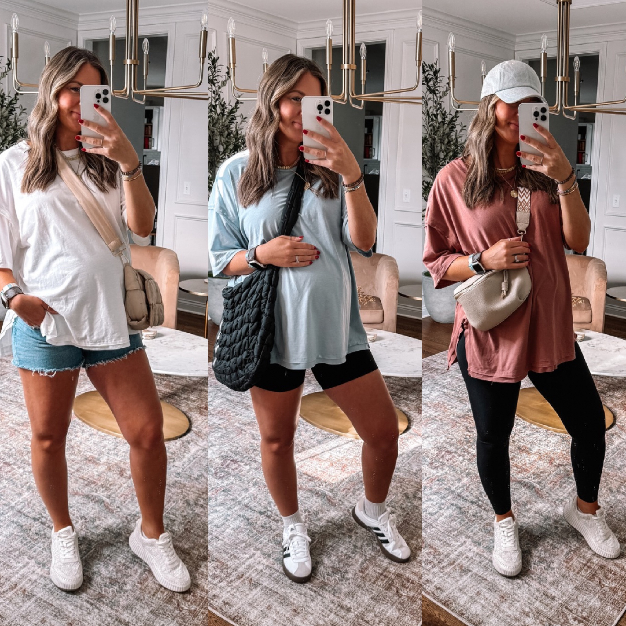 Obsessed with this Amazon oversized tee it is definitely bumpfriendly! I sized up to a large at 32 weeks pregnant but could have done a medium! 



#LTKBump #LTKStyleTip #LTKFindsUnder50