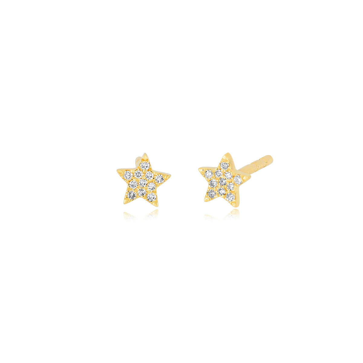 Diamond Baby Star Stud Earring | EF Collection