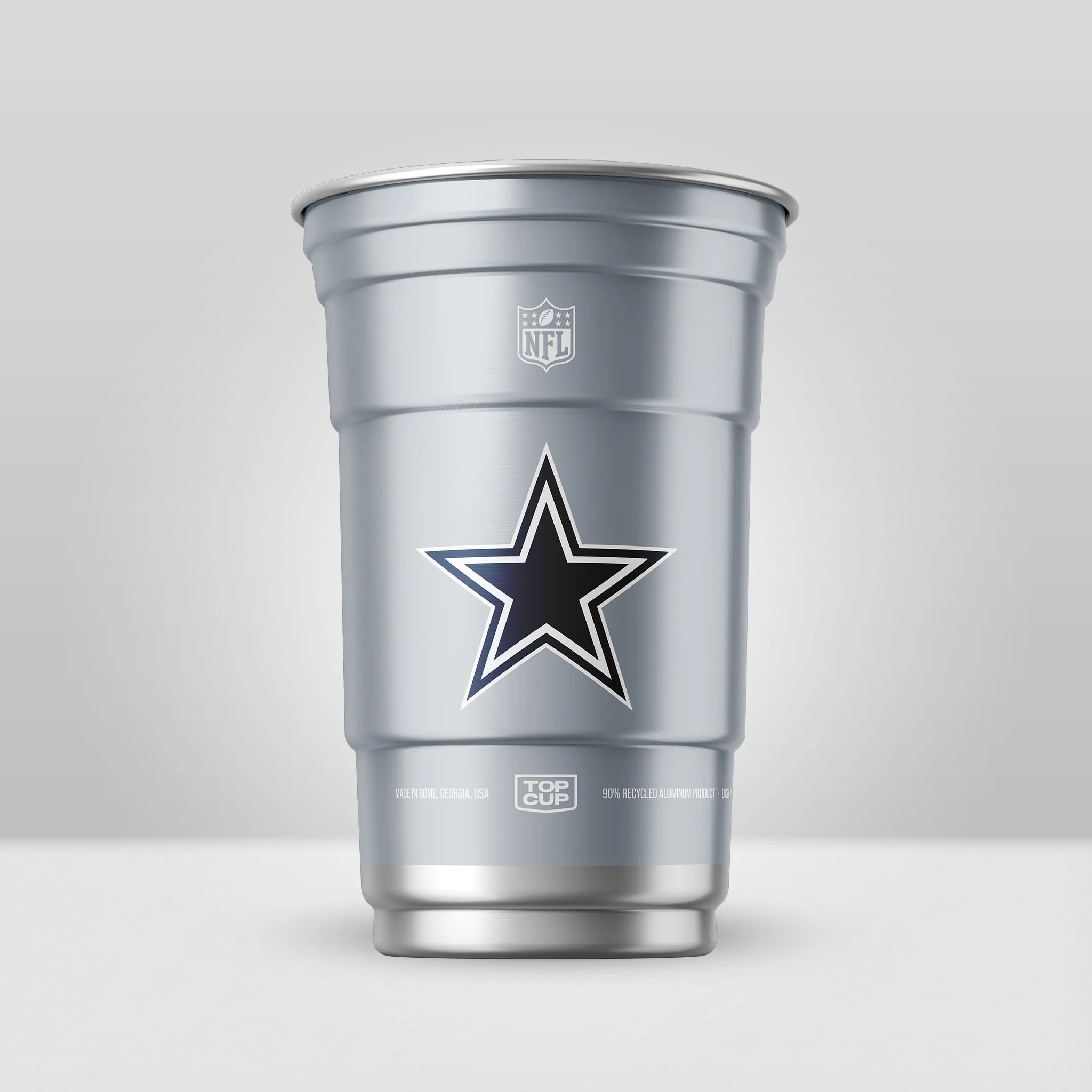 Top Cup Dallas Cowboys NFL Aluminum Cup | Top Cup