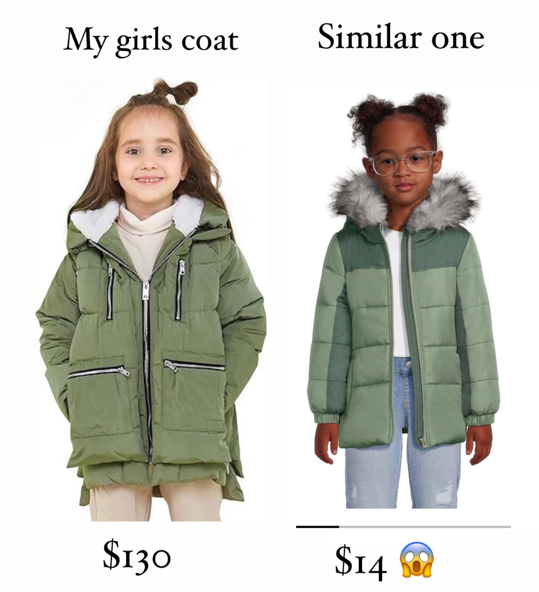These two winter coats for girls! #walmartdeals #amazonfinds #kidscoats #wintercoat 

#LTKkids #LTKsalealert #LTKSeasonal