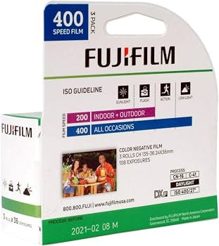 Fujifilm 600018965 Fujicolor Superia X-TRA 400 Color Negative Film (3 Pack) | Amazon (US)