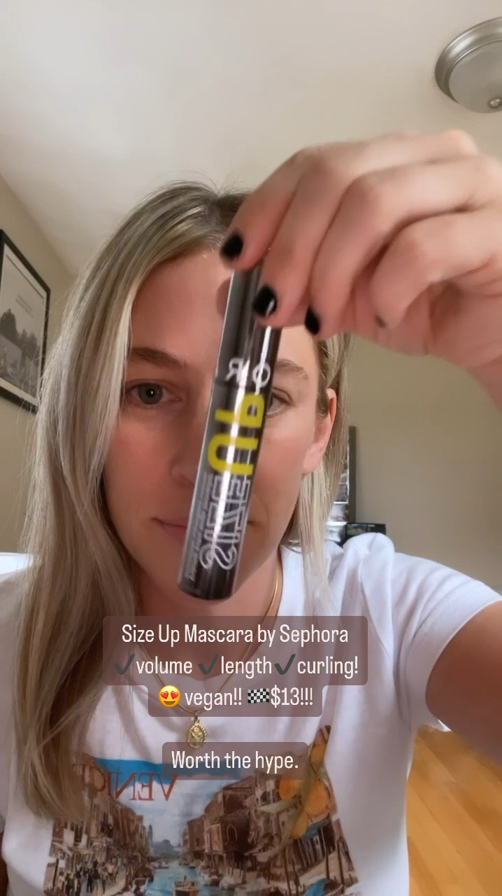 Size up Sephora mascara
So much volume, curl, and length!
Affordable  

#LTKBeauty #LTKU #LTKVideo