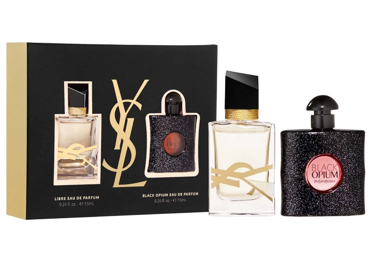Yves Saint Laurent Mini Black Opium & Libre Eau de Parfum Set

#LTKBeauty #LTKSaleAlert #LTKFindsUnder50
