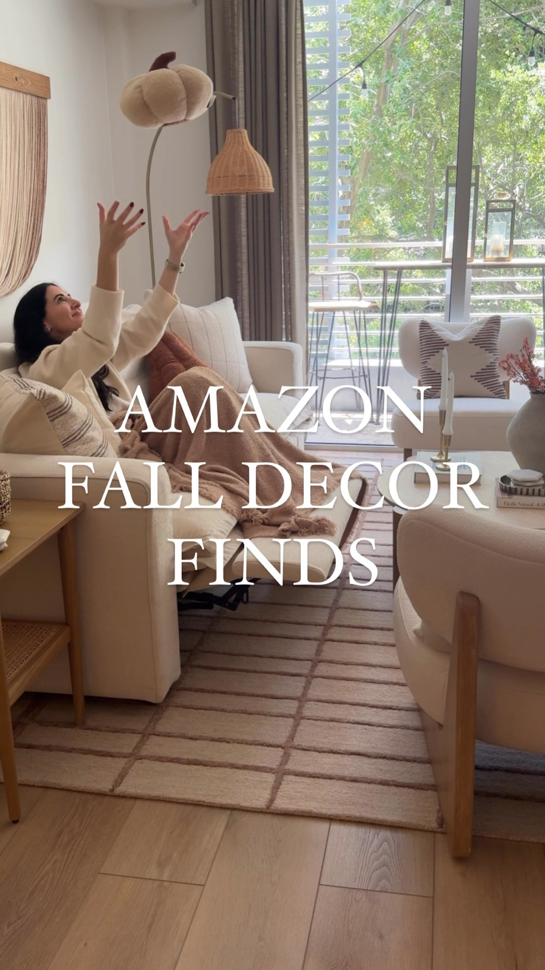 Subtle and festive amazon fall decor finds! A candle warmer for all the yummy seasonal scents- also a great gift. 
Dainty fall stems. Super cute ghost candles! Soft and cozy get lightweight throw blanket and of course, snuggly pumpkin pillows.  


#LTKSeasonal #LTKHome #LTKVideo