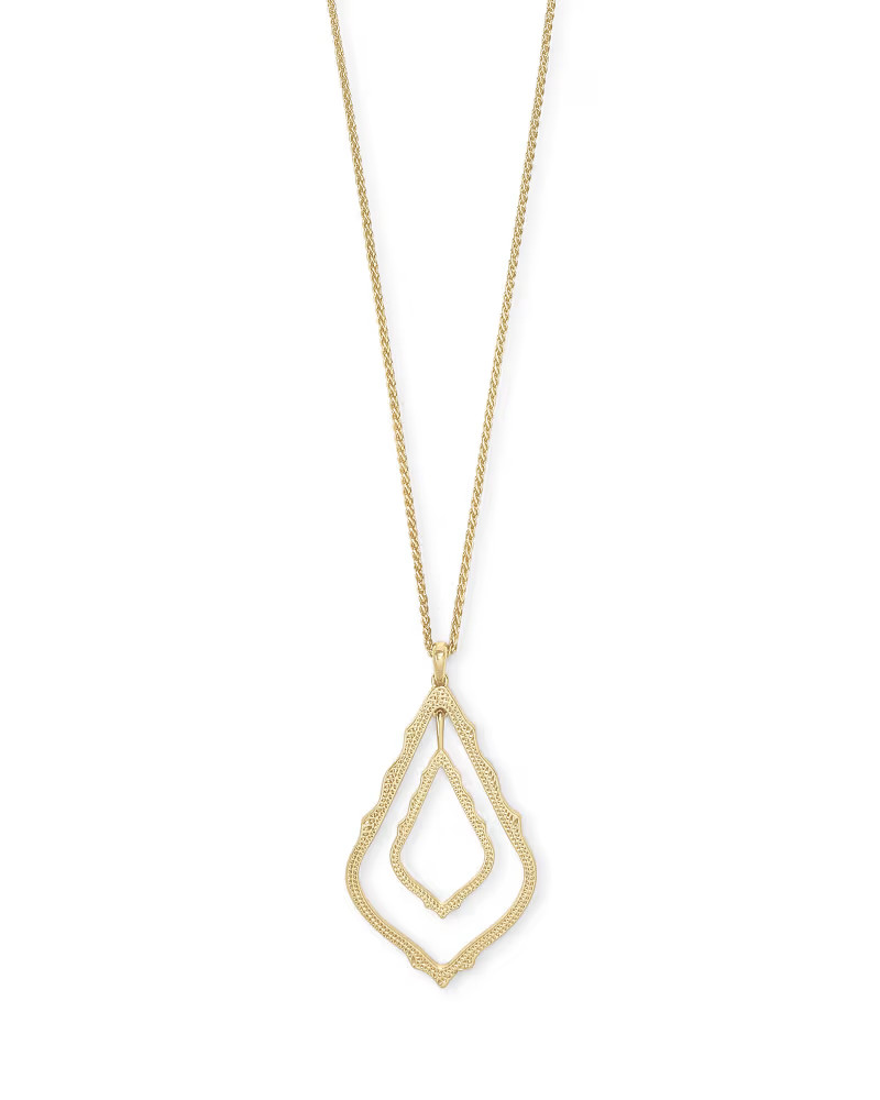 Simon Long Pendant Necklace in Gold | Kendra Scott