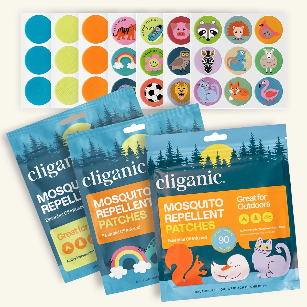 Stick & Go Mosquito Repellent Bundle | Cliganic