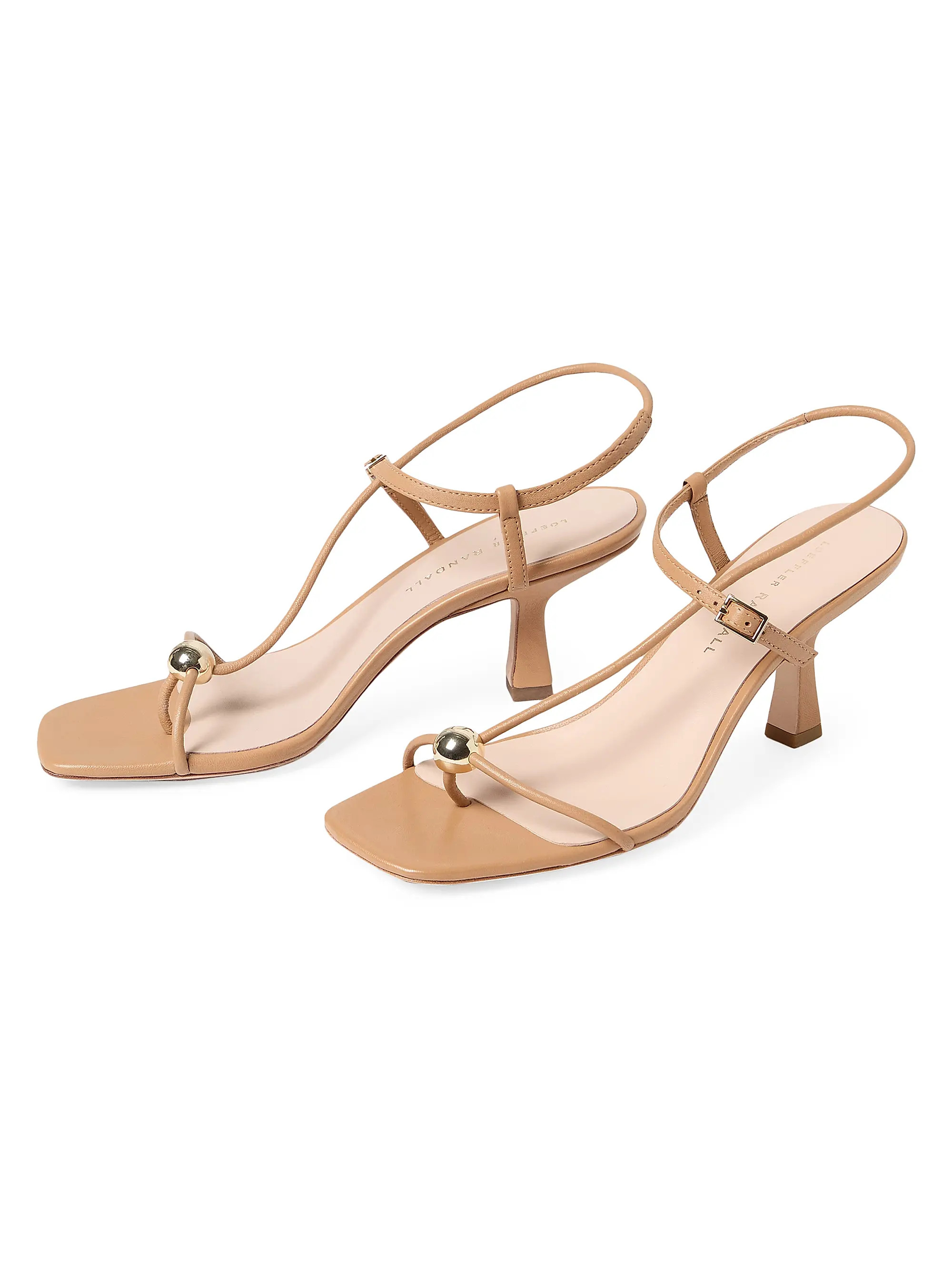 Triana 70MM Leather Sandals | Saks Fifth Avenue