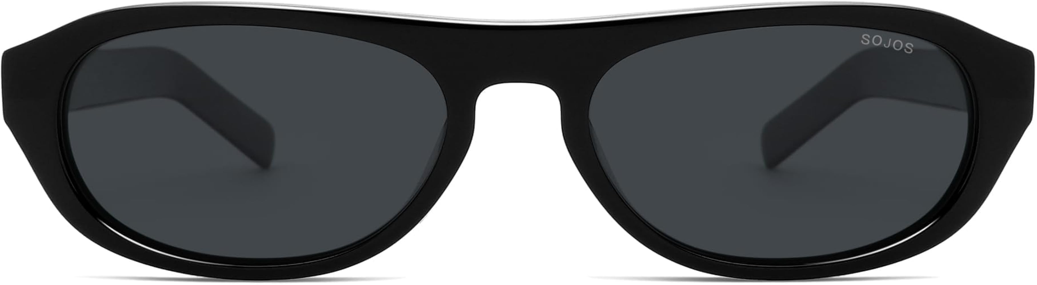 SOJOS Classic Oval Polarized Acetate Sunglasses ROMY | Amazon (US)