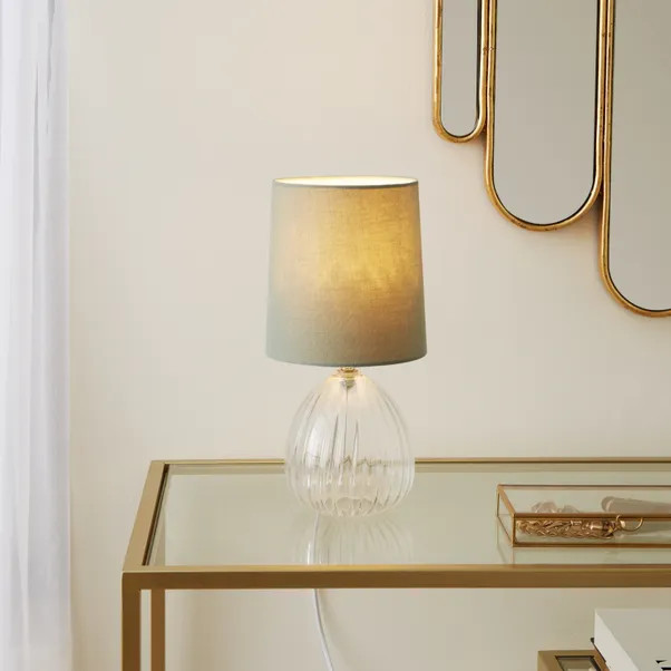 Cherie Glass Table Lamp | Dunelm (migrated)