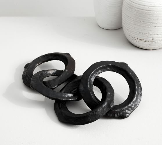 Round Bronze Links Object | Pottery Barn (US)