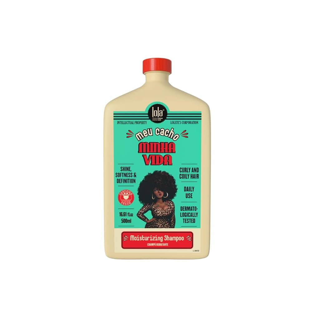Lola Cosmetics - Shampooing Hidratant "Meu Cacho, Minha Vida" - Pour Boucles Hydratées - Formule... | Amazon (FR)