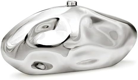 Acrylic Clutch Purse for Women Irregular Shell Evening Handbag for wedding party | Amazon (US)