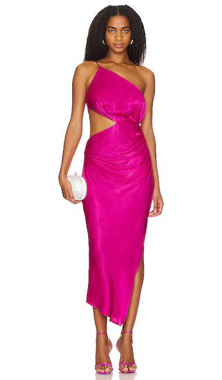 Martina Dress in Fuchsia | Revolve Clothing (Global)