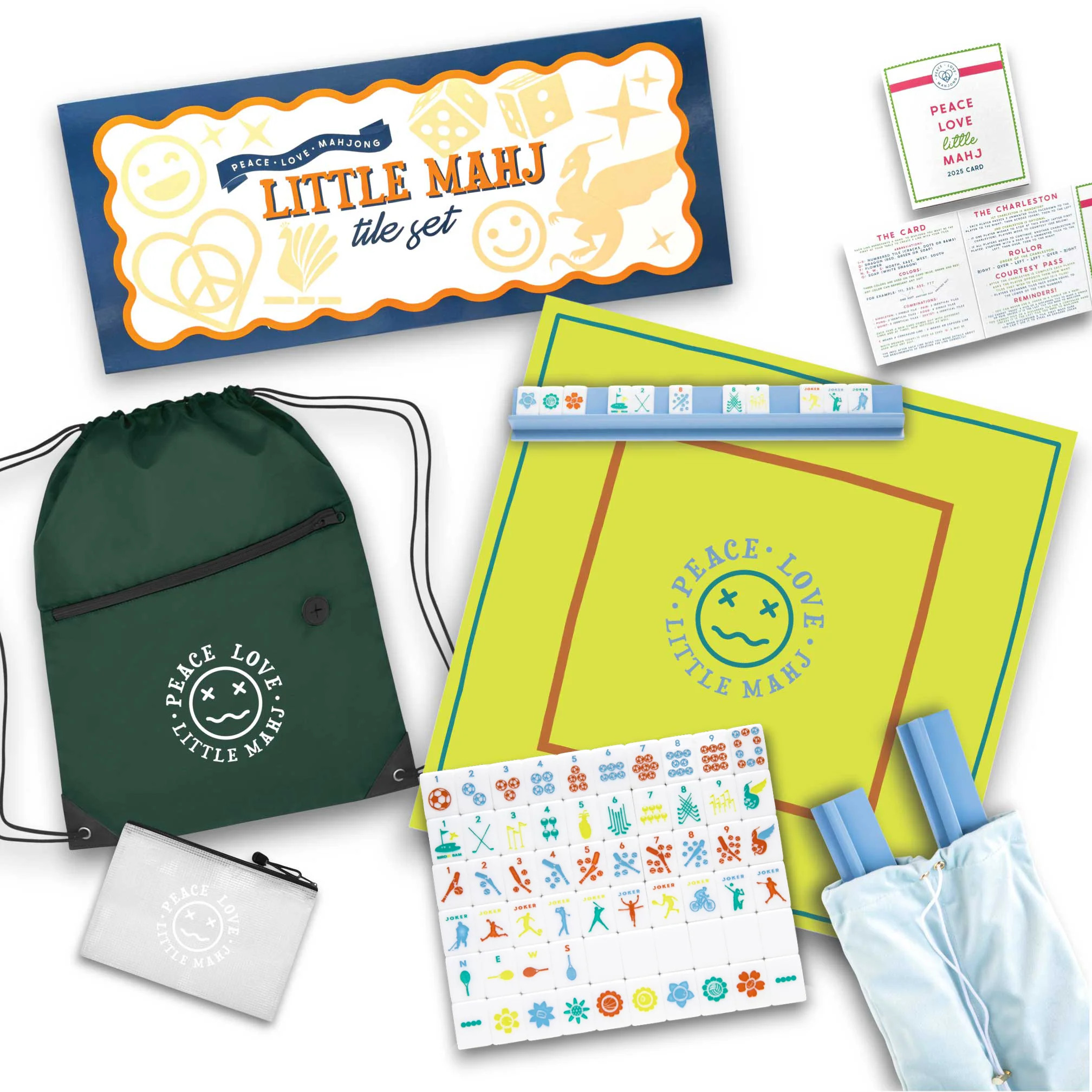 Game On - Little Mahj Kids Mahjong Set | Peace Love Mahjong
