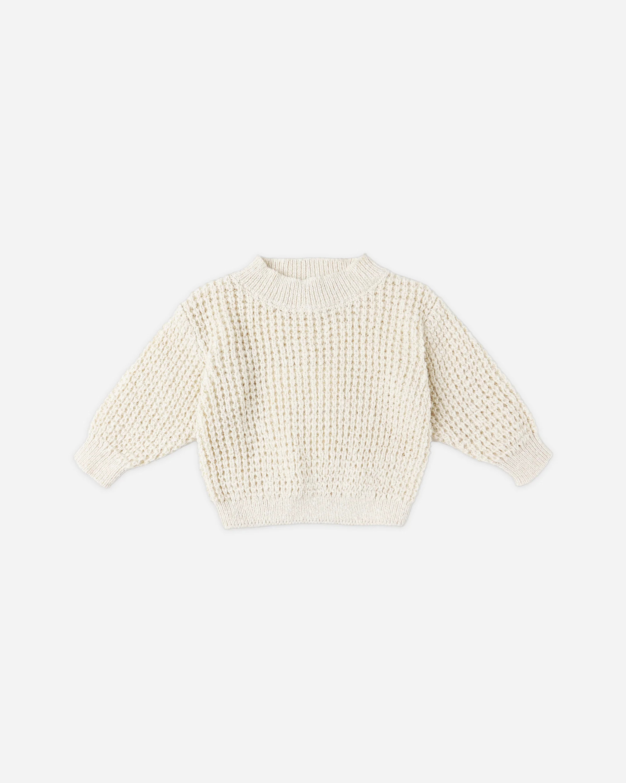 Chunky Knit Sweater || Natural | Rylee + Cru
