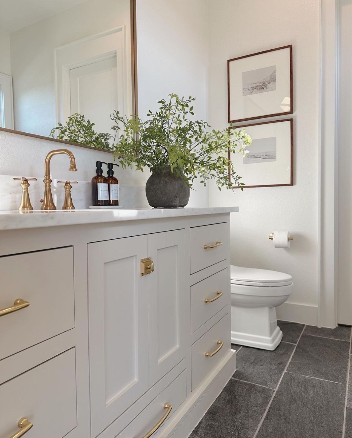 Bathroom vanity!