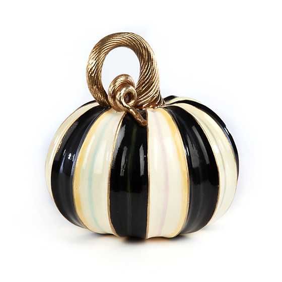 Elegant Stripe Pumpkin - Large | MacKenzie-Childs