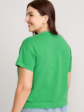 Vintage Crew-Neck T-Shirt for Women | Old Navy (US)